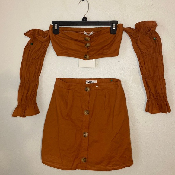 Reverse Other - 2 piece set coord set